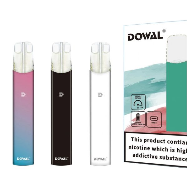 Dubai Relx Vape Pod Dowal Vape za ponovno polnjenje Kit-4 Prazen pod Atomizer za Vape Pod COKII DOWAL Napolnilni komplet E-cigareta-1PCS/1 škatla