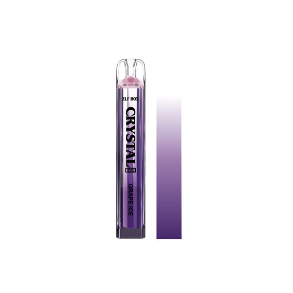 kristalna palica elf box 600-4 Vape Elf Box Crystal Bar 480 puff E-cigareta-10PCS/1 škatla