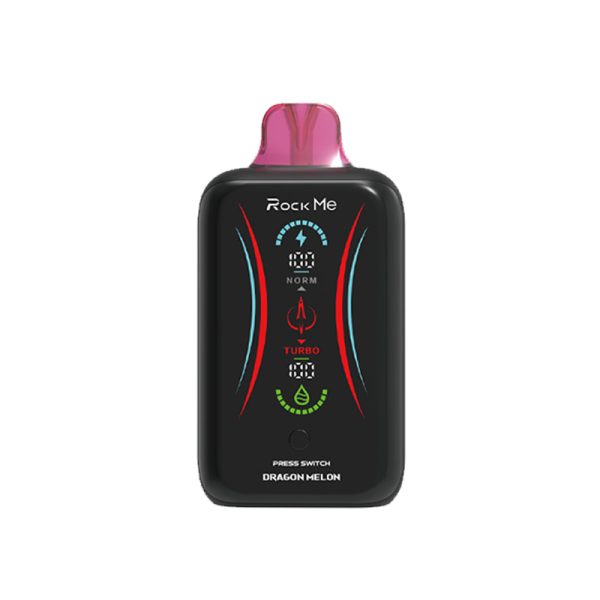 rocke me-9 Rock Me Vape 25000 puff E-cigareta-5PCS/1 škatla