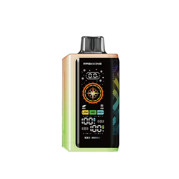 maskking vape ic x 40k-1 maskking vape icex 40k-E-cigareta-10PCS/1 škatla