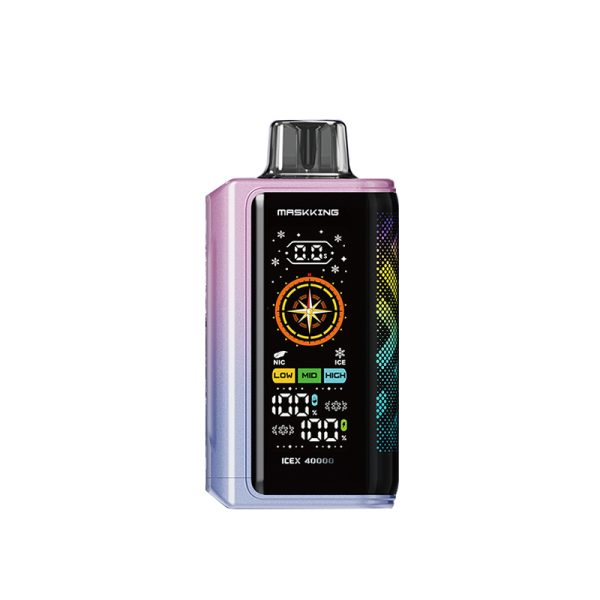 maskking vape ic x 40k-5 maskking vape icex 40k-E-cigareta-10PCS/1 škatla